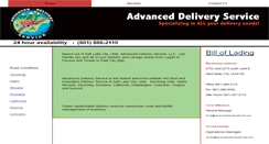 Desktop Screenshot of advanceddeliveryservice.com